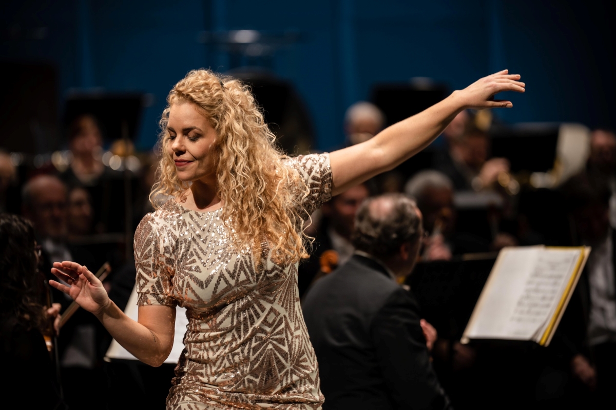Filharmonie Brno: Novoroční koncert – Martina Konečná, 1. ledna 2024 (zdroj Filharmonie Brno, foto Jakub Joch)