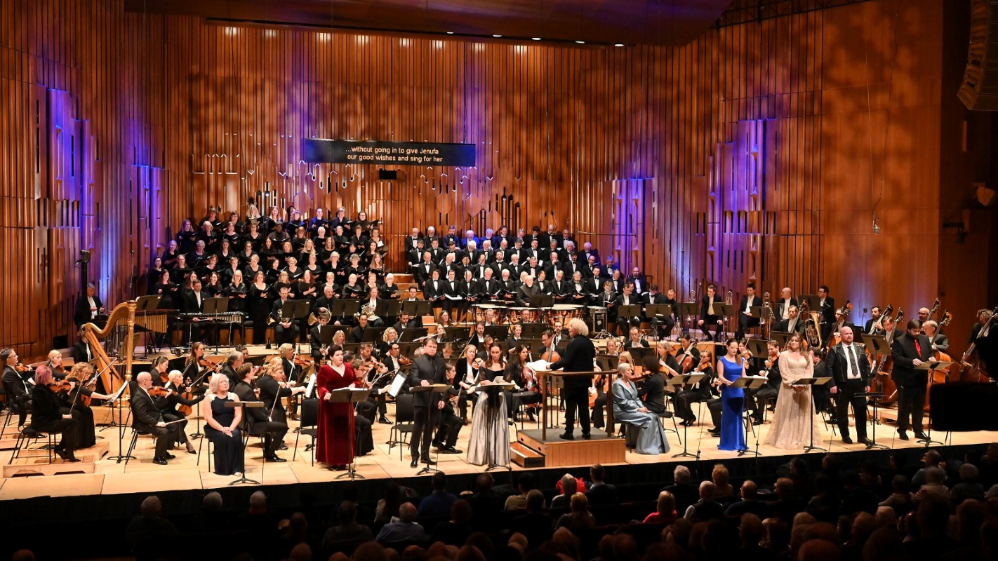 Leoš Janáček: Její pastorkyňa – Aleš Briscein, Jan Martiník, London Symphony Orchestra, 11. ledna 2024 (zdroj London Symphony Orchestra, foto Mark Allan)