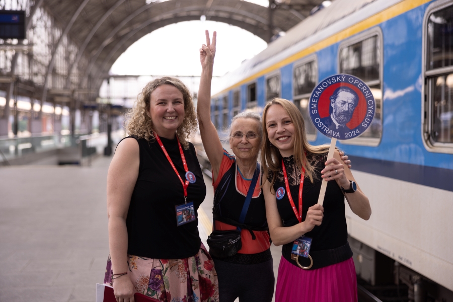 Smetanovský vlak, 4. května 2024 (zdroj Národní divadlo moravskoslezské)