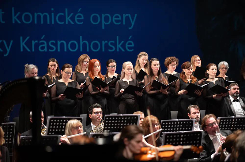 V hudbě život Čechů, 28. února 2024, Divadlo J. K. Tyla, Nová scéna – Orchestr opery DJKT, Sbor opery DJKT (foto Irena Štěrbová)