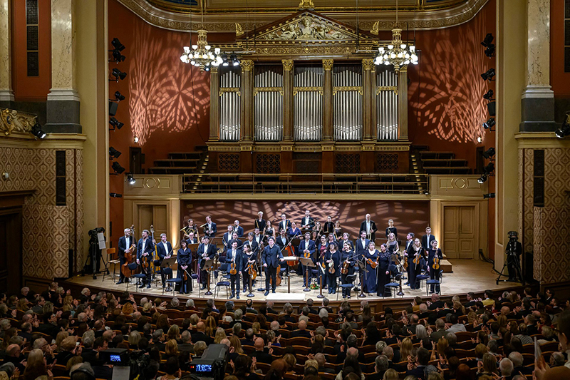 Collegium 1704: Eroica 28. února 2024, Praha, Rudolfinum – Václav Luks (foto Petra Hajská)