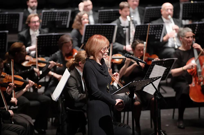 V hudbě život Čechů, 28. února 2024, Divadlo J. K. Tyla, Nová scéna – Monika Švábová, Orchestr opery DJKT (foto Irena Štěrbová)