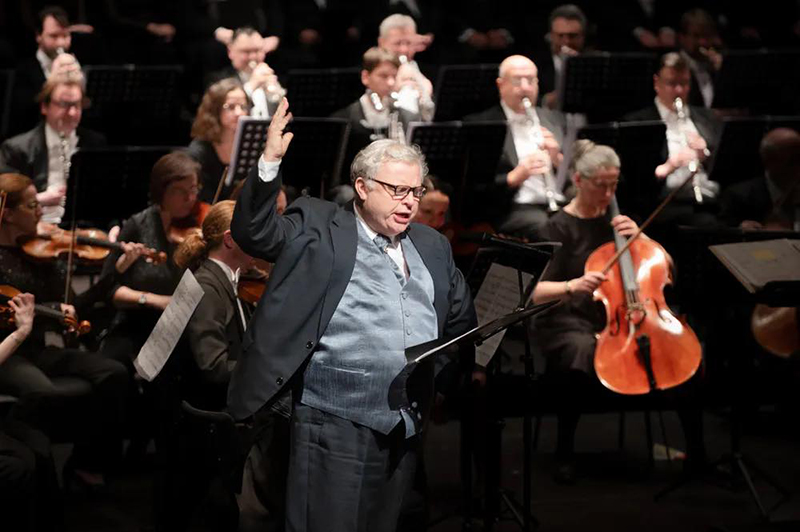 V hudbě život Čechů, 28. února 2024, Divadlo J. K. Tyla, Nová scéna – Martin Otava, Orchestr opery DJKT (foto Irena Štěrbová)