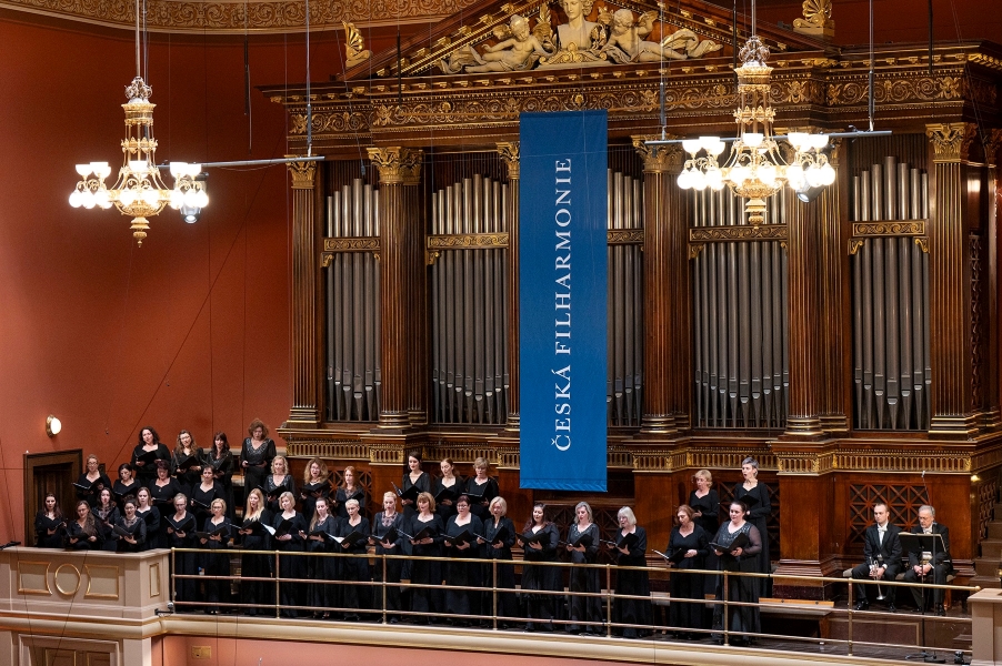 Pražský filharmonický sbor, 21. února 2024, Rudolfinum, Praha (zdroj Česká filharmonie)