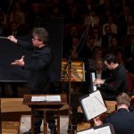 Jakub Hrůša, Alim Bejsembajev, Česká filharmonie, 21. února 2024, Rudolfinum, Praha (zdroj Česká filharmonie)