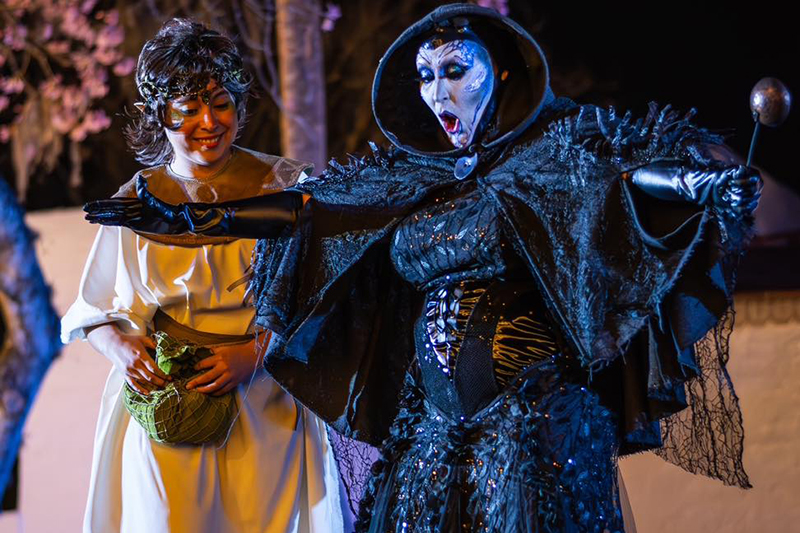 Antonín Dvořák: Rusalka, Opera Orlando, 2024 – Linda Collazo jako Lesní žínka a Emily Pulley jako Ježibaba (foto Ashleigh Ann Gardner)