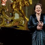 Symfonický orchestr hl. m. Prahy FOK: Moravské dvojzpěvy, 27. února 2024, Kostel sv. Šimona a Judy – Simona Šaturová (foto Petr Dyrc)