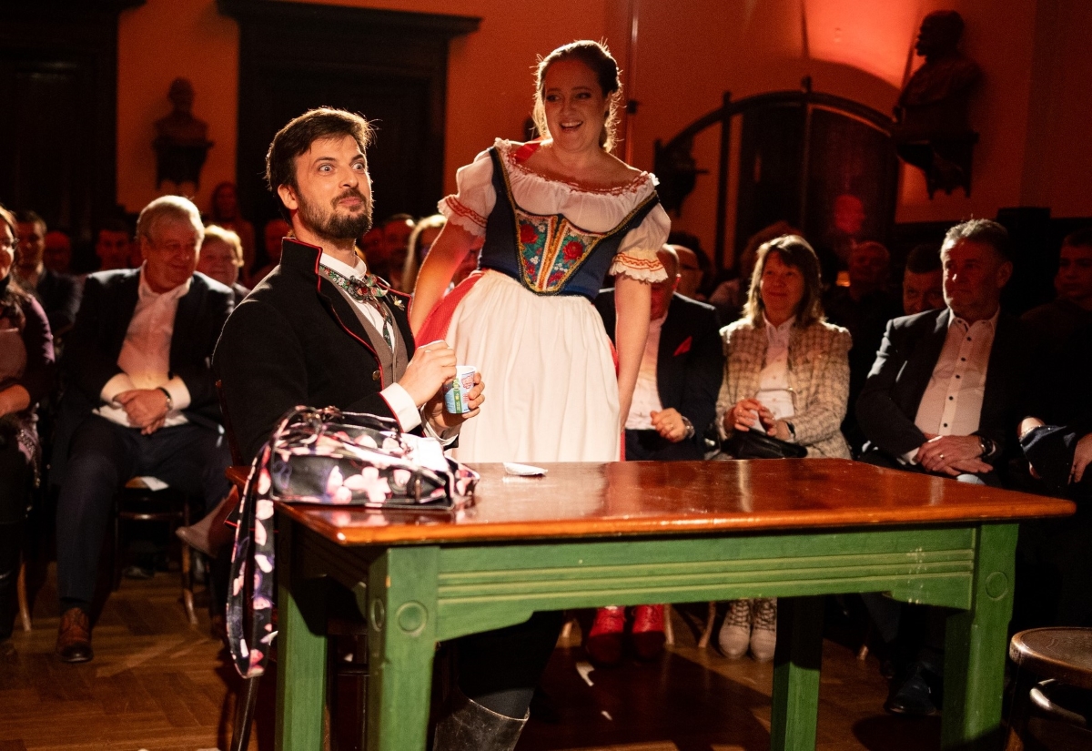 Bedřich Smetana: Prodaná nevěsta – Peter Malý, Bronislava Smržová, 6. března 2024, Pražský Hlahol (zdroj Opera lidem, foto Martin Babic)