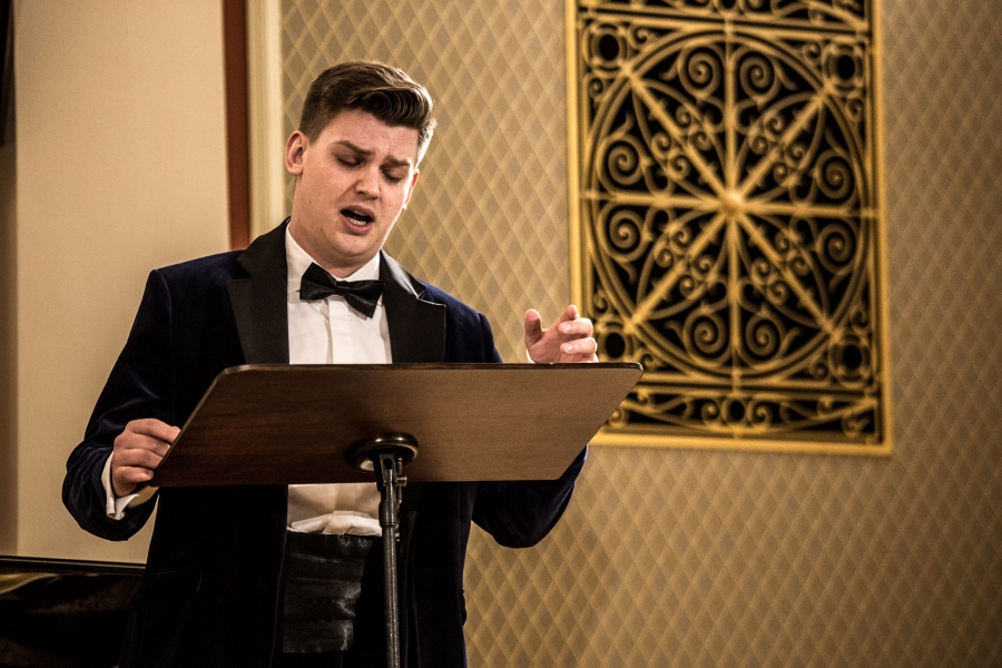 Sláva Vorlová (130): Slavnostní koncert k Roku české hudby: Daniel Matoušek, 21. března 2024, Rudolfinum, Praha (zdroj Lieder Society, foto Barka Fabiánová)