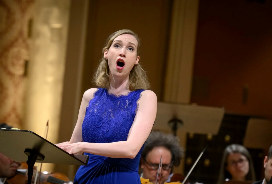 Georg Friedrich Händel: Mesiáš – Deborah Cachet, 19. března 2024, Rudolfinum, Praha (zdroj Collegium 1704, foto Petra Hajská)