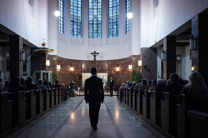 Velikonoční festival duchovní hudby – Cappella Mariana: Martin Smolka, 5. dubna 2024, Kostel sv. Augustina, Brno (foto Jakub Joch)