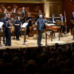 Collegium 1704: Il Polifemo, 15. dubna 2024, Rudolfinum, Dvořákova síň – Luigi De Donato a Václav Luks (foto Petra Hajská)