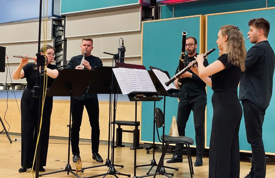 Alinde Quintet, 8. dubna 2024, Studio S1, Český rozhlas (zdroj Alinde Quintet)