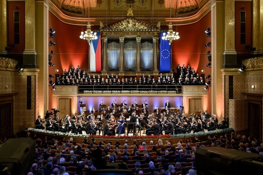 Ludwig van Beethoven: Symfonie č. 9 d moll, op. 125. s „Ódou na radost“ (70') – Česká filharmonie, Pražský filharmonický sbor, 1. května 2024, Rudolfinum, Praha (zdroj České filharmonie) 