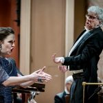 Česká filharmonie • Giovanni Antonini, 8. května 2024, Rudolfinum – Louise Alder a Giovanni Antonini (zdroj Česká filharmonie)