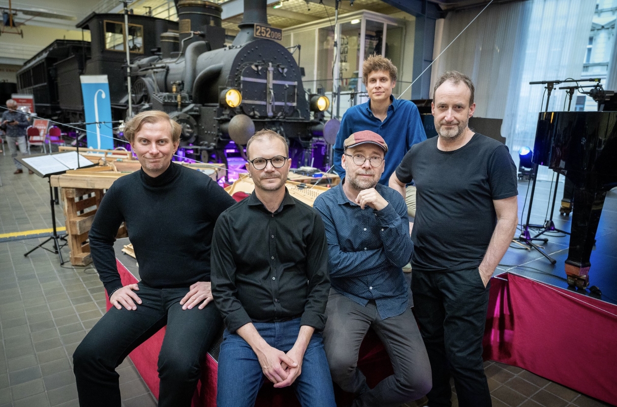 Pražské jaro: Ivo Kahánek, Jan Trojan, Michal Nejtek, Michal Rataj, Štěpán Hon, 20. května 2024, Národní technické muzeum, Praha (zdroj Pražské jaro, foto Ivan Malý)