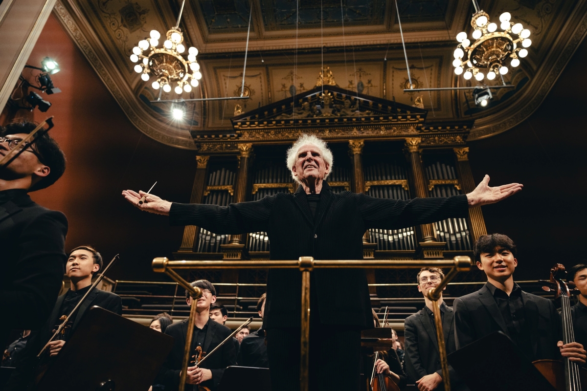 Boston Philharmonic Youth Orchestra: Benjamin Zander & Zlatomir Fung, 17. června 2024, Dvořákova síň, Rudolfinum (foto Paul Mardy)