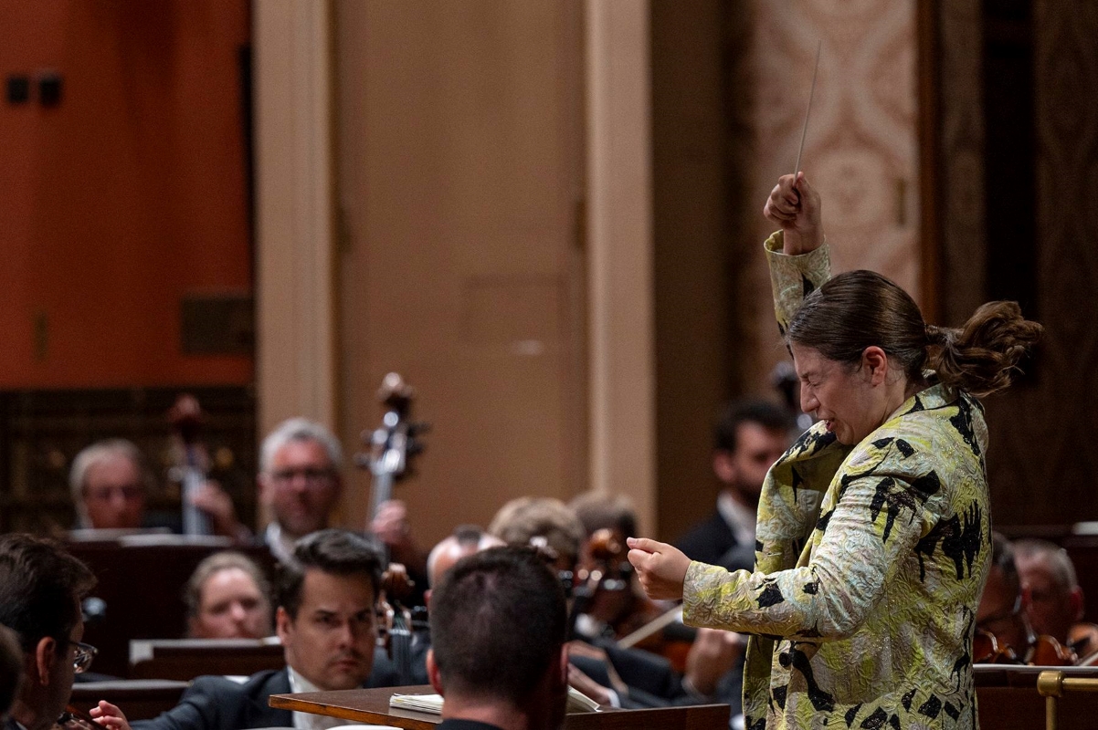 Dalia Stasevska, Česká filharmonie, 20. června 2024, Rudolfinum, Praha (zdroj Česká filharmonie)
