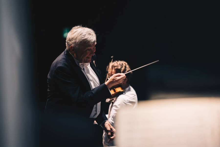 Michael Schønwandt, sál Janáčkova divadla, Brno (zdroj Filharmonie Brno)