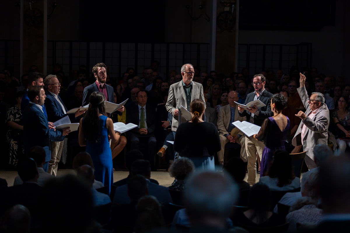Concentus Moraviae: Huelgas Ensemble – Franko-vlámská polyfonie mezi lety 1400–1600, 25. června 2024, Kostel sv. Šimona a Judy (foto Magdalena Slámová)