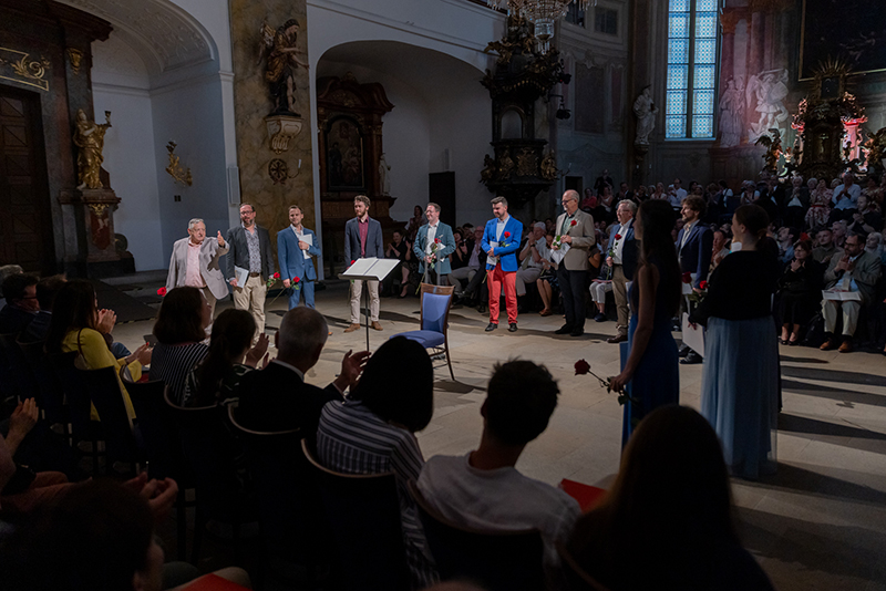 Concentus Moraviae: Huelgas Ensemble – Franko-vlámská polyfonie mezi lety 1400–1600, 25. června 2024, Kostel sv. Šimona a Judy (foto Magdalena Slámová)