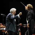 Plácido Domingo, Tomáš Brauner, 13. července 2024, Festlival Krumlov (zdroj Festival Krumlov)