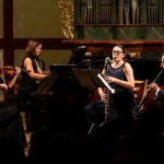 Lucie Fulka Kopsová, Lucie Soutorová Valčová, Anna Paulová, Jan Brabec, 14. října 2024 (zdroj Prague Philharmonia, foto Milan Mošna)