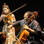 Prague Sounds 2024: Ruth Gibson, Abel Selaocoe, 5. listopadu 2024 (zdroj Prague Sounds, foto Petra Hajská)