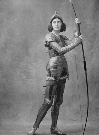 Ida Rubinstein jako Jana z Arku (foto archiv)