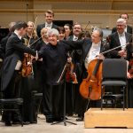 Jan Mráček, Semjon Byčkov, Yo-Yo Ma, Česká filharmonie, Carnegie Hall, New York, Týden české hudby 2024 (zdroj Česká filharmonie)