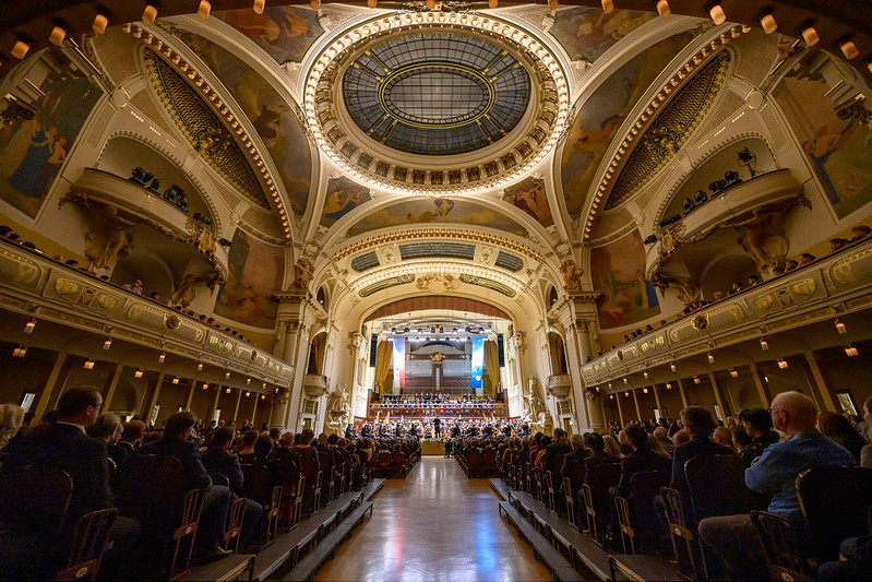 Zahajovací koncert Pražského jara 2019 - Bamberští symfonikové a Jakub Hrůša (foto Petra Hajská)
