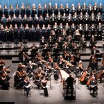Jana Sibera, Václava Krejčí Housková, Dennis Russell Davies, Christoph Prégardien, Lukáš Bařák, Filharmonie Brno, Slovenský filharmonický sbor, 12. prosince 2024 (zdroj Filharmonie Brno, foto Jan Prokopius)