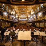 Zlatý sál, Musikverein, Vídeň – zkouška na Novoroční koncert Vídeňských filharmoniků 2025 s Riccardem Mutim (foto Benedikt Dinkhauser)