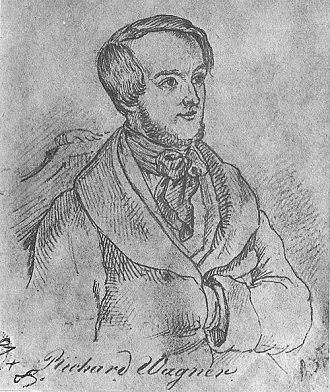 Richard Wagner (Ernst B. Kietz)