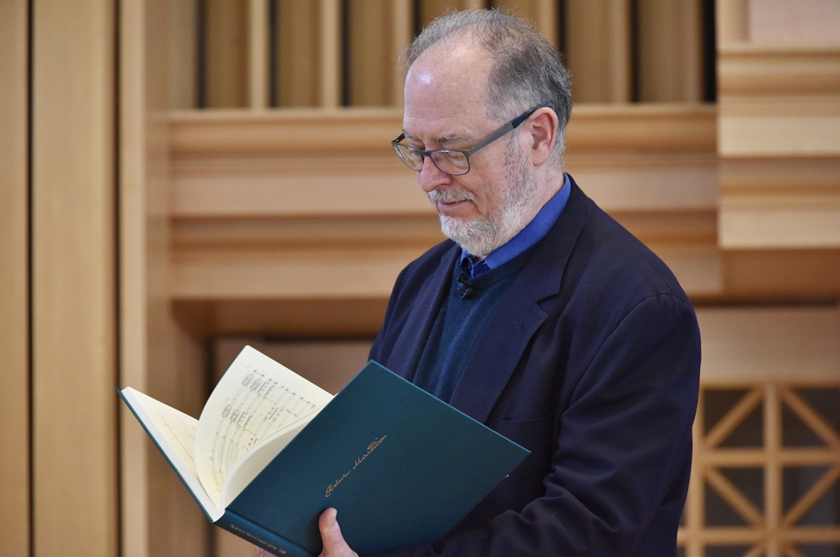Křest nového vydání klavírních koncertů Bohuslava Martinů: Garrick Ohlsson (foto Zdeněk Chrapek)