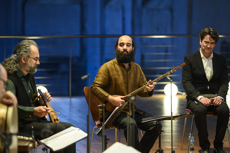 Sokratis Sinopoulos, Kiya Tabassian, Saša Rašilov - Constantinople - Pražské jaro 2021 (foto Pražské jaro)