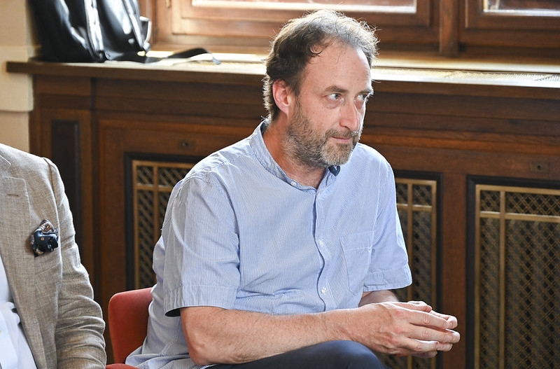 Pražské jaro: tisková konference, 19. května 2022 – Michal Rataj (foto Ivan Malý)