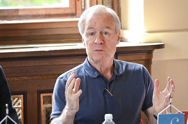Pražské jaro: tisková konference, 19. května 2022 – David Robertson (foto Ivan Malý)