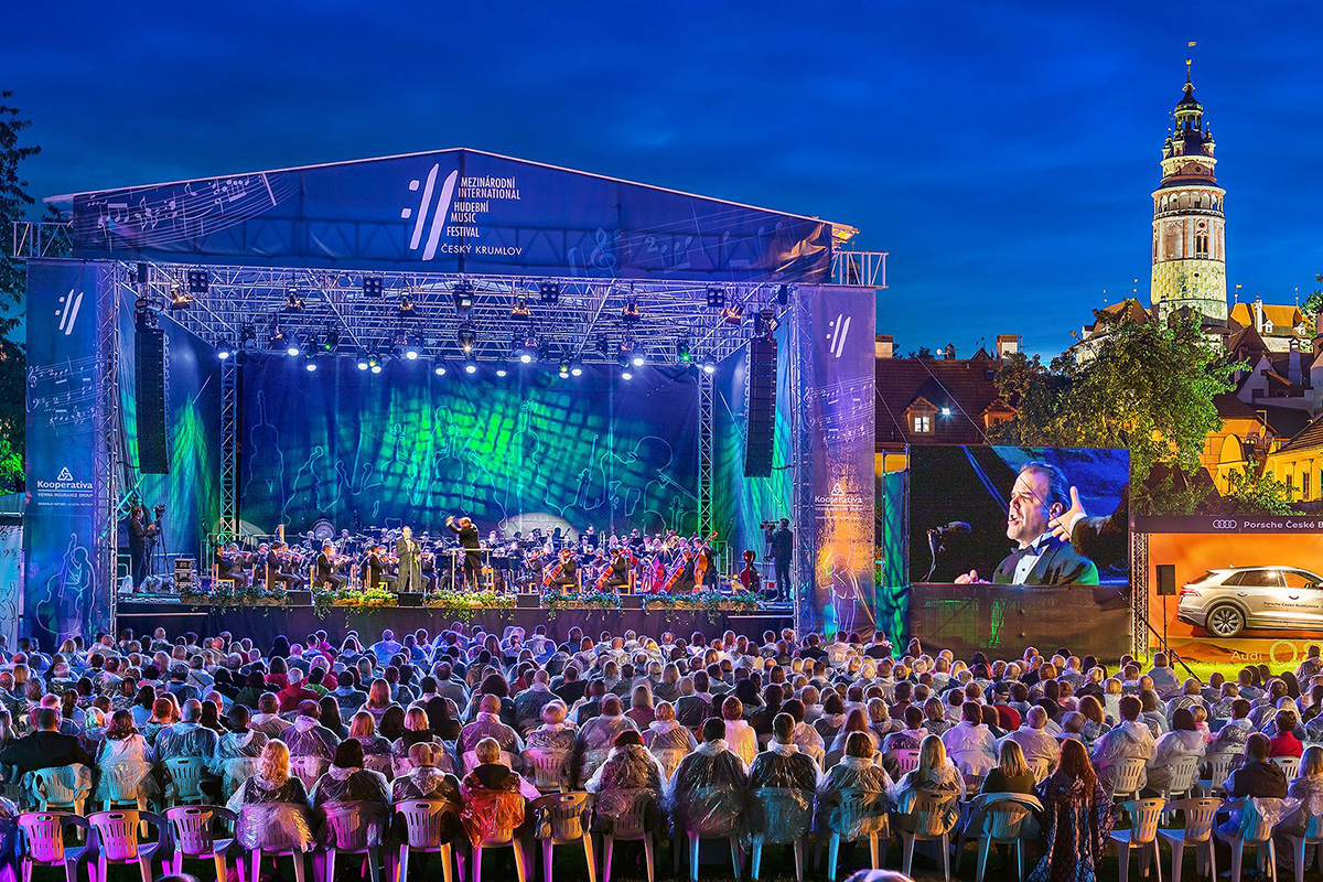 Mezinárodní hudební festival Český Krumlov 2019: Operní galakoncert - To nejlepší ze světové opery (foto Libor Sváček)