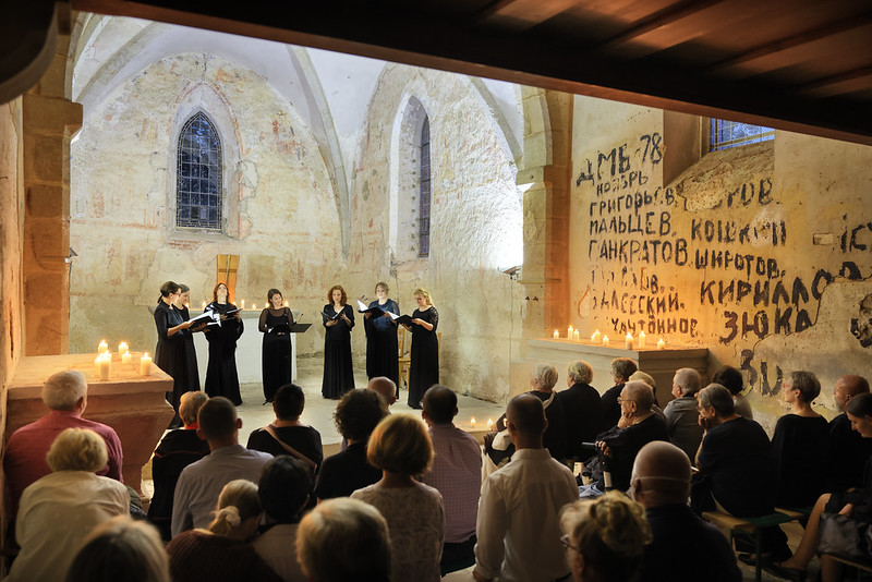 Mezinárodní hudební festival Český Krumlov – Jistebnický kancionál, 24. července 2022: Tiburtina ensemble (foto Libor Sváček)