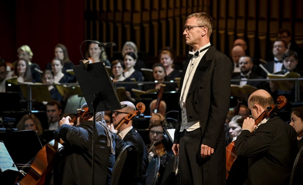 Feliks Nowowiejski: Quo vadis? – David Szendiuch, Orchestr Janáčkovy opery Národního divadla Brno, Sbor Slovenského národního divadla, 19. listopadu 2022 (foto Marek Olbrzymek)