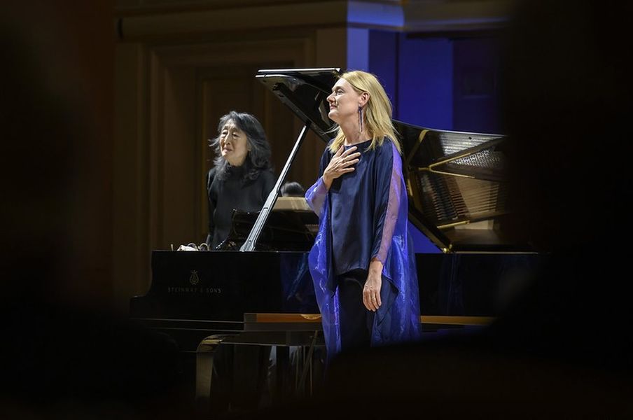 Mitsuko Uchida, Magdalena Kožená, 14. května 2023 (foto Petra Hajská)
