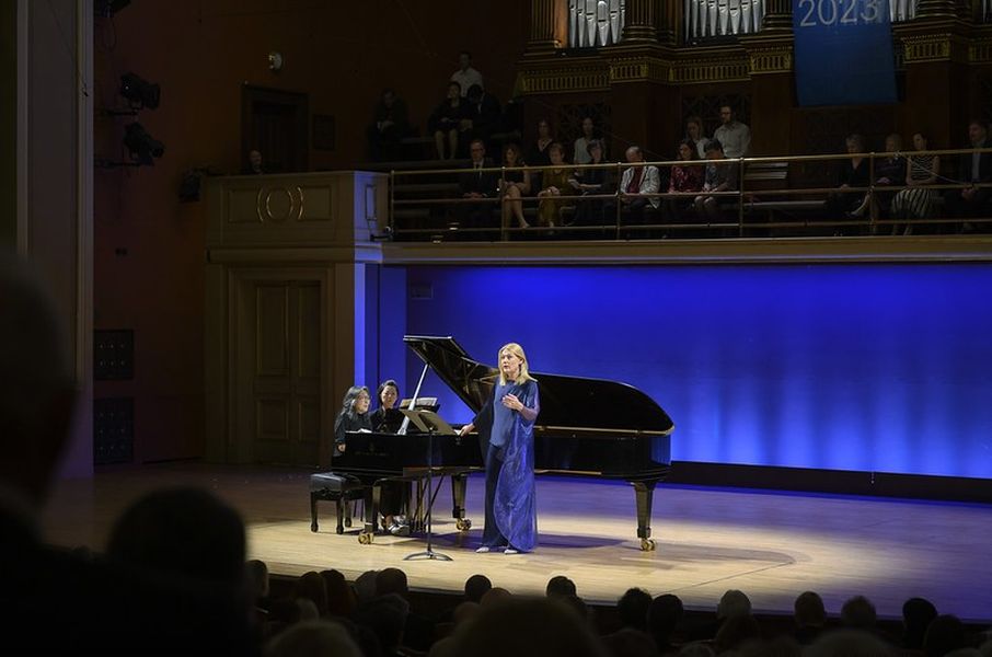 Mitsuko Uchida, Magdalena Kožená, 14. května 2023 (foto Petra Hajská)