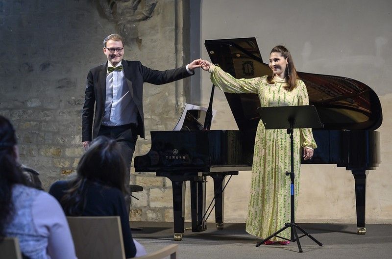 Pražské jaro: Adamova & Schäfer, 20. května 2023 – Malte Schäfer a Bella Adamova (foto Petra Hajská)