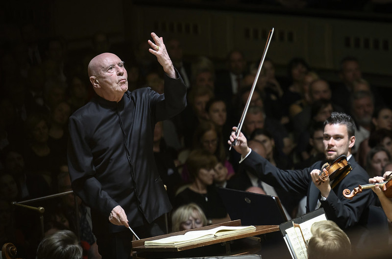 Pražské jaro: Beethovenova Devátá, 1. června 2023 – Christoph Eschenbach (foto Petra Hajská)