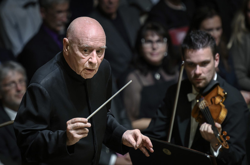 Pražské jaro: Beethovenova Devátá, 1. června 2023 – Christoph Eschenbach (foto Petra Hajská)