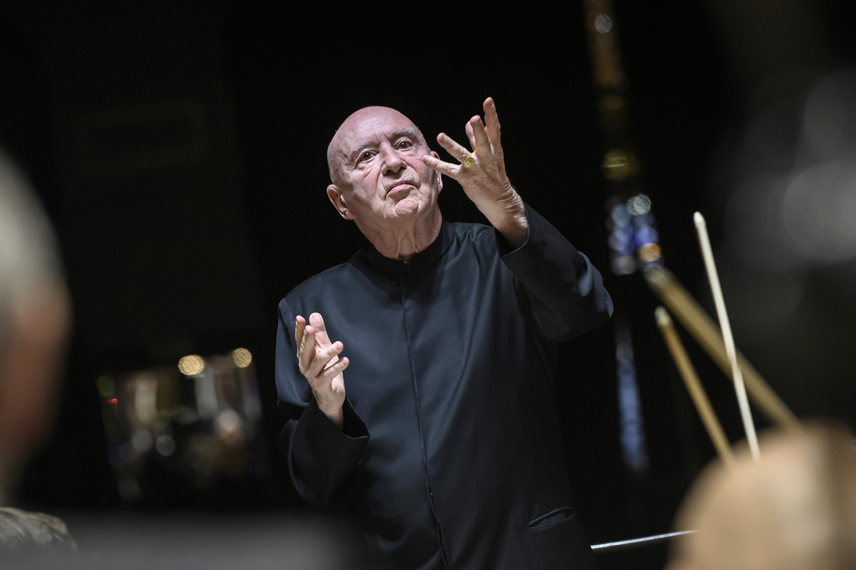 Pražské jaro: Beethovenova Devátá, 1. června 2023 – Christoph Eschenbach (foto Petra Hajská)