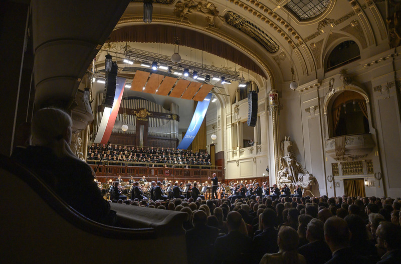Pražské jaro: Beethovenova Devátá, 1. června 2023 – Christoph Eschenbach, Česká filharmonie a Pražský filharmonický sbor (foto Petra Hajská)