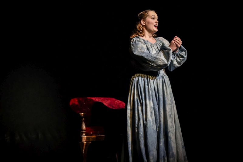 Francis Poulenc: Dialogy karmelitek – Hana Kuželová, Komorní opera JAMU (foto Marek Olbrzymek)