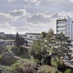 Dětská klinika Fakultní nemocnice Olomouc (zdroj Mapy.cz)